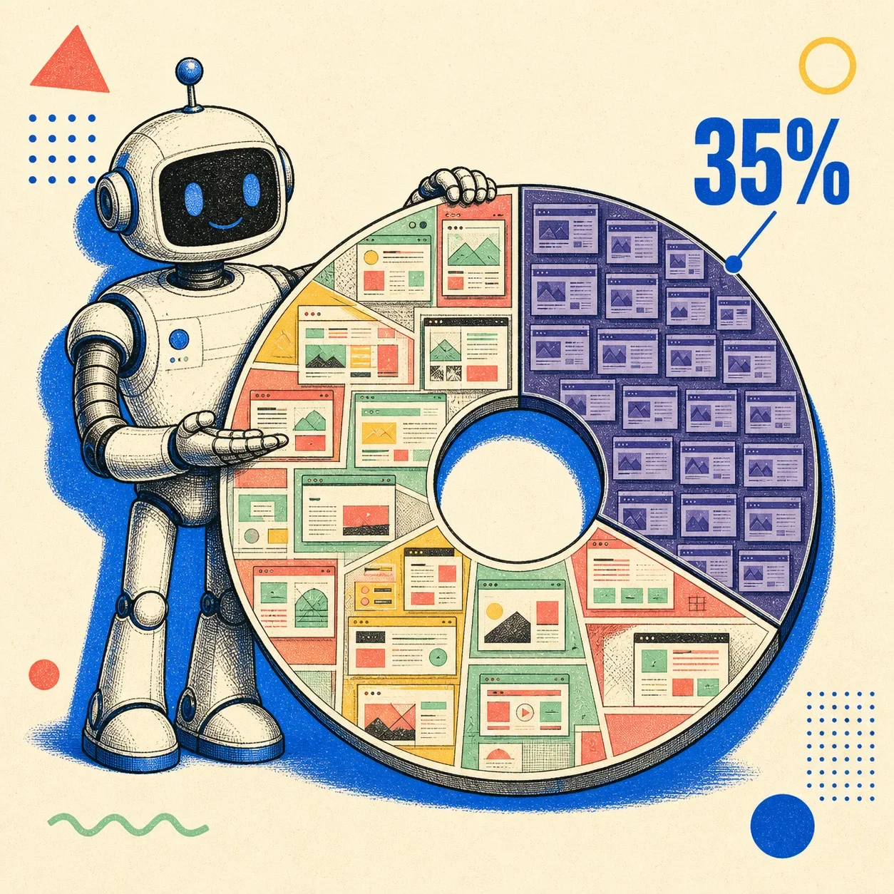 How Much of the Web Is AI-Generated? What the Data Actually Says